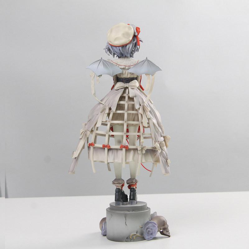 Touhou Project Remilia Scarlet Winged Anime Figure Short Hair Vampire Girl Statue Collectible Desktop Decoration For Anime Fans