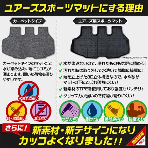 YOURS: C28 Serena Exclusive 3D Sports Mat [Lower Luggage] Luggage Tray Undertray Undermat Luggage Mat Waterproof Dust Dirt Cleaning Scratch Prevention