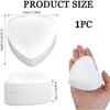 LED Ring Box Heart Shape, Auto Light Jewelry Gift Box for Engagement Proposal Wedding - White Velvet Interior, Creative Diamond Luxury Storage Display