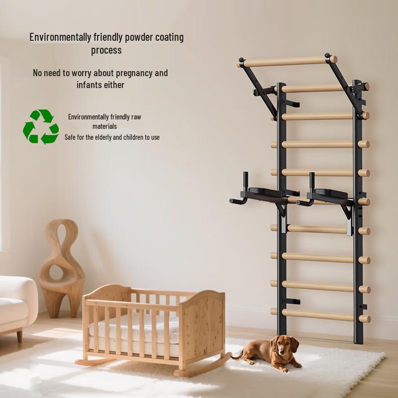JieRuiTe YT30 Wall-Mounted Rib Frame with Detachable Pull-Up Bar