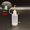 Needle-Point Liquid Dispensing Bottle for Makeup, Tattoo Pigment, Essential Oils, PE Plastic