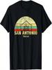 Retro The Alamo San Antonio Texas T-shirt Lone Star State Tee T-shirt