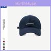 Stylish Cotton Baseball Cap For Women With Embroidered Letters Perfect For Spring And Summer