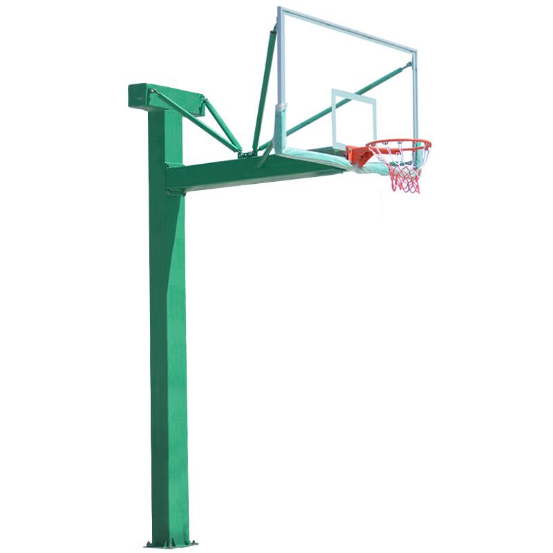 Dragon Watch Outdoor In-Ground Single-Arm Basketball Hoop