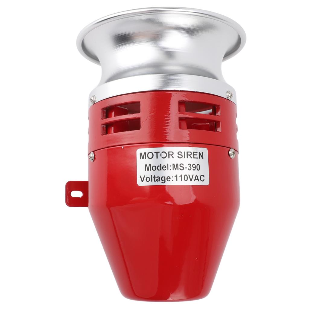 Electric Motor Siren 125dB Motor Driven Buzzer Sound Alarm Horn Siren for Home Factory School Ranch