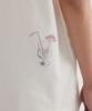 COVERNAT Cool Cotton Vacation Graphic T-Shirt Ivory