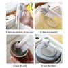 Kitchen Cleaning Brush Bathroom Cleaning Accessories Portable Brush Scrubber