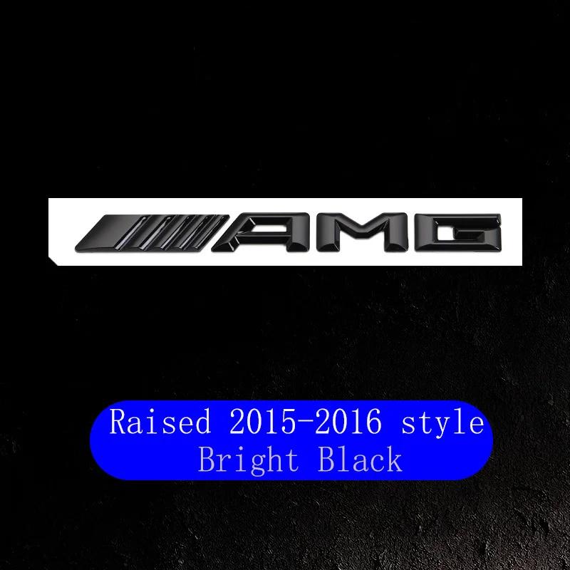 GLC GLB AMG Logo Car Tail Trunk Auto Emblem Sticker Accessories For Mercedes Benz Brabus Smart Maybach W204 GLC CLA W205 W203 W