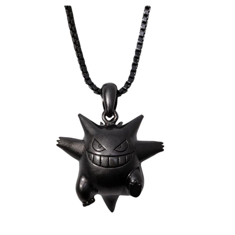 Pokemon Necklace Pendant Jewelry Accessories Cartoon Anime Teenage Couple Fashion Atmosphere Trend High-end Decoration Gifts