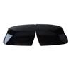 Rhyming Rearview Mirror Cover Wing Side Mirror Caps Glossy Black Fit For Ford Focus MK2 2005 - 2007 Replacement Car Accessories