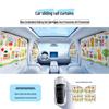 Animal Cartoon Magnetic Car Sunshade: Window Blackout Curtain for Baby Sun Protection and Heat Insulation