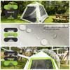 Outdoor Quick-Pitch Inflatable Camping Tent with Tarp Set