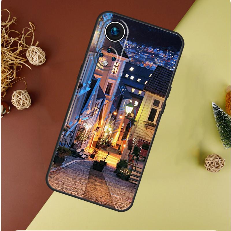 Travel landscape Italy France London Case For Honor X9c X8a X8b X9b X9a X8 X9 50 70 90 Lite Honor 200 Pro Magic 5 6 7 Lite Cover