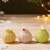 Decorative Silicone Ball Candle Mould Floral Embossing Designs Suitable For Handmade Decoration And Thoughtful Presents