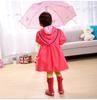 Kids Raincoats for Girls for Waterproof Windproof Rainwear Hat Eaves Design Breathable Comfortable High Quality Poncho Raincoat