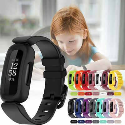 Wrist Strap Silicone Bracelet For Fitbit Ace 3/inspire 2 Smart Watch Band Bracelet Replacement Kids Wristband Watchbands