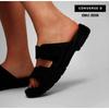Leather Platform Sandal Non Slip Arch Fit Slipper A12178c