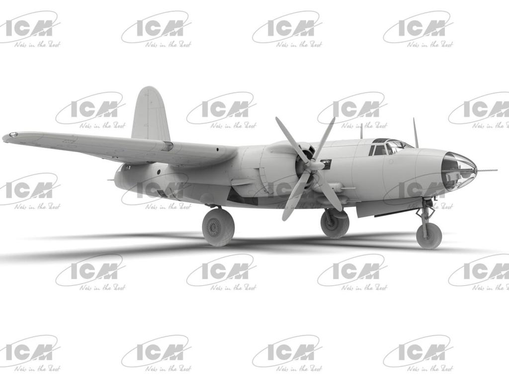 ICM WWII American Marauder Plastic Model Kit 48320 1/48 B-26B