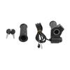 Throttle Accelerator Handle Grip Twist Throttle Electric Bike Throttle Handle with LED Display Scooter Handle