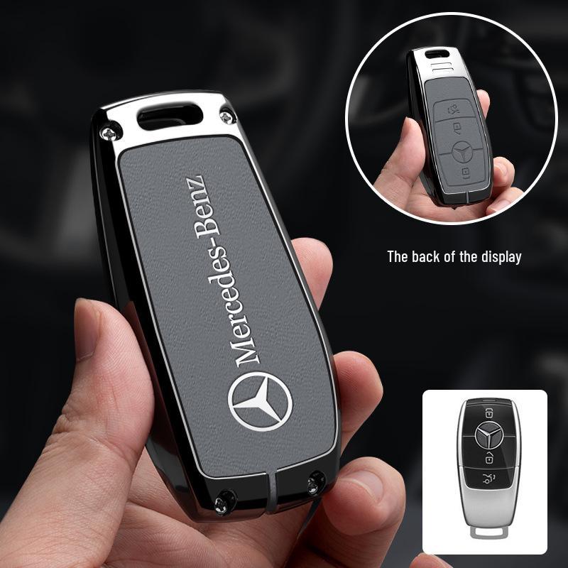 Mercedes High-End Schlüsselhülle für E300L, C260L, GLC, A200L, GLB, GLE