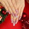 European & American Christmas Press-On False Nails Set