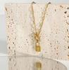 Accessories Women Permanent Jewelry 18k Gold Stainless Steel Chain Ot Buckle Lock Pendant Necklace