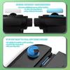 2PCS 3D Curved Joystick Caps Soft Silicone Thumbstick Grip Cover for Switch 2 Controller Gamepad Non-Slip Joystick Protectors