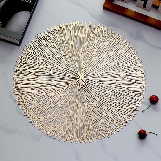 Table Mat High Temperature Resistant Placemat Heat Insulation Anti-Scalding Decorative Coaster Washable Dining Room Kitchen Tabletop Protector