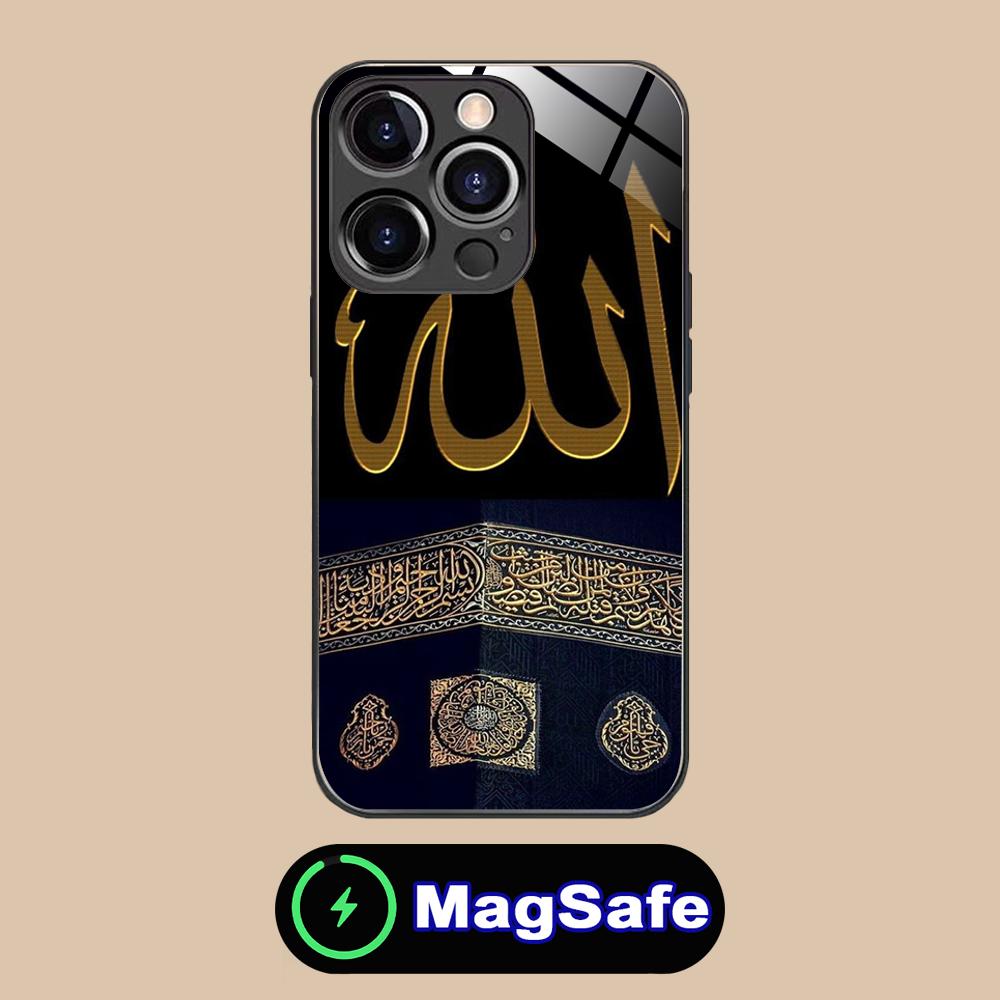 

Subhan Allah Mobile Cell Phone Case for iPhone 17 16 15 14 13 12 11 Air Pro Max Plus Mini MagSafe Glass Colorful Cover Pretty iPhone 11 Pro Max