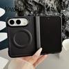 Scratch Resistant Leather Case Magnetic for IPhone 18, Faux Phone Cover with Hinge Protective Protection, Full Body Shockproof 18 Fold Lightweight