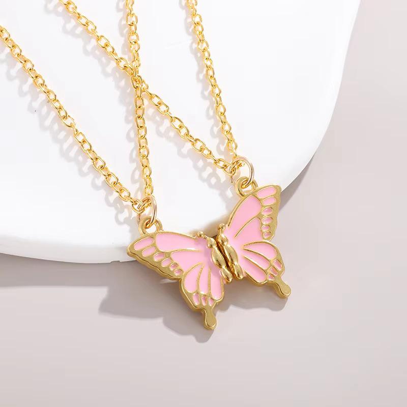 Bohemian Cross-Border Creative Butterfly Wing Pendant Necklace