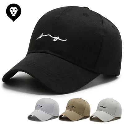 Hut weiblicher Frühling und Sommer ausländischer Stil Baseballkappe weibliche koreanische Version zeigt Gesicht kleine japanische lässige Sonnenschirm Brief gebogene Krempe Kappe männlich