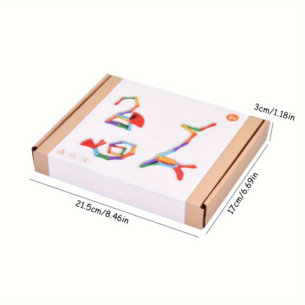 

Разнообразие складных игрушек, интерактивные игры для родителей и детей на координацию рук и глаз, креативные складные игры-конструкторы, игрушки для снятия стресса Wooden creative toys