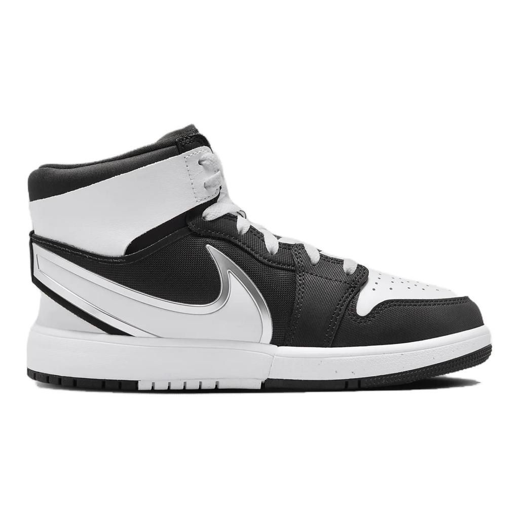 Air Jordan 1 Mid RM EasyOn GS Black White Kids Sneakers FQ1281-001