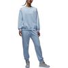 New Jordan Brooklyn FleeceJumpman Sweatshirt Women's Hydrogen Blue/White HJ1354-407