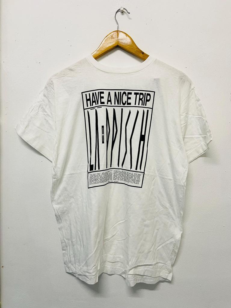 Vintage 80s La-Ppisch Band T-Shirt / La Ppisch Japan / Japan Ska Punk / Japan Music / Rare / Rock T-Shirt / Japan Pop Culture / White