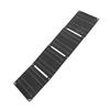 Foldable Solar Panel Charger Monocrystalline Silicon 40W 2 USB 5V Portable for Outdoor Camping