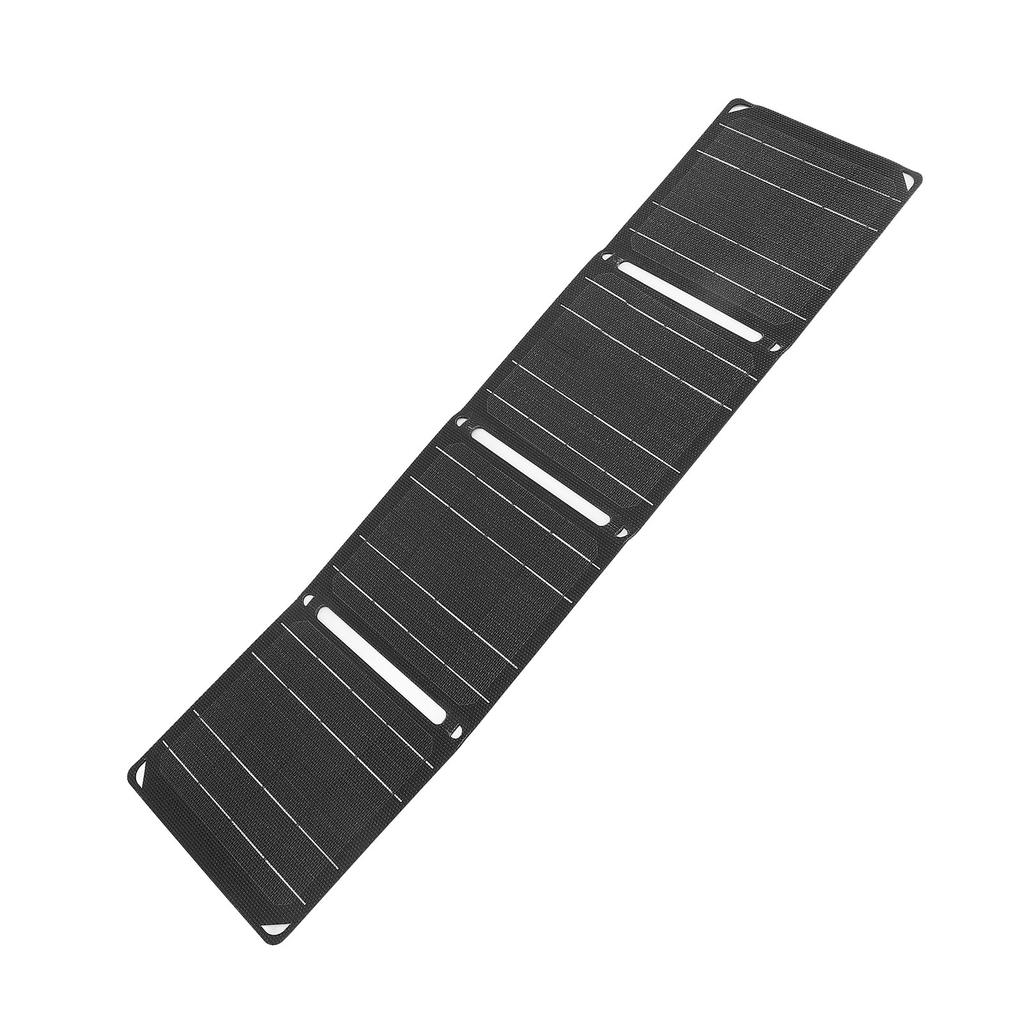 Foldable Solar Panel Charger Monocrystalline Silicon 40W 2 USB 5V Portable for Outdoor Camping