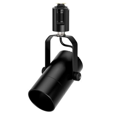 DiCUNO Track Light, E11 Base, for Wiring Duct Rails, Lighting Rail, Spotlight, Rail Light, Lighting Bar, Ceiling Light, Adjustable Angle, Black, 1pc