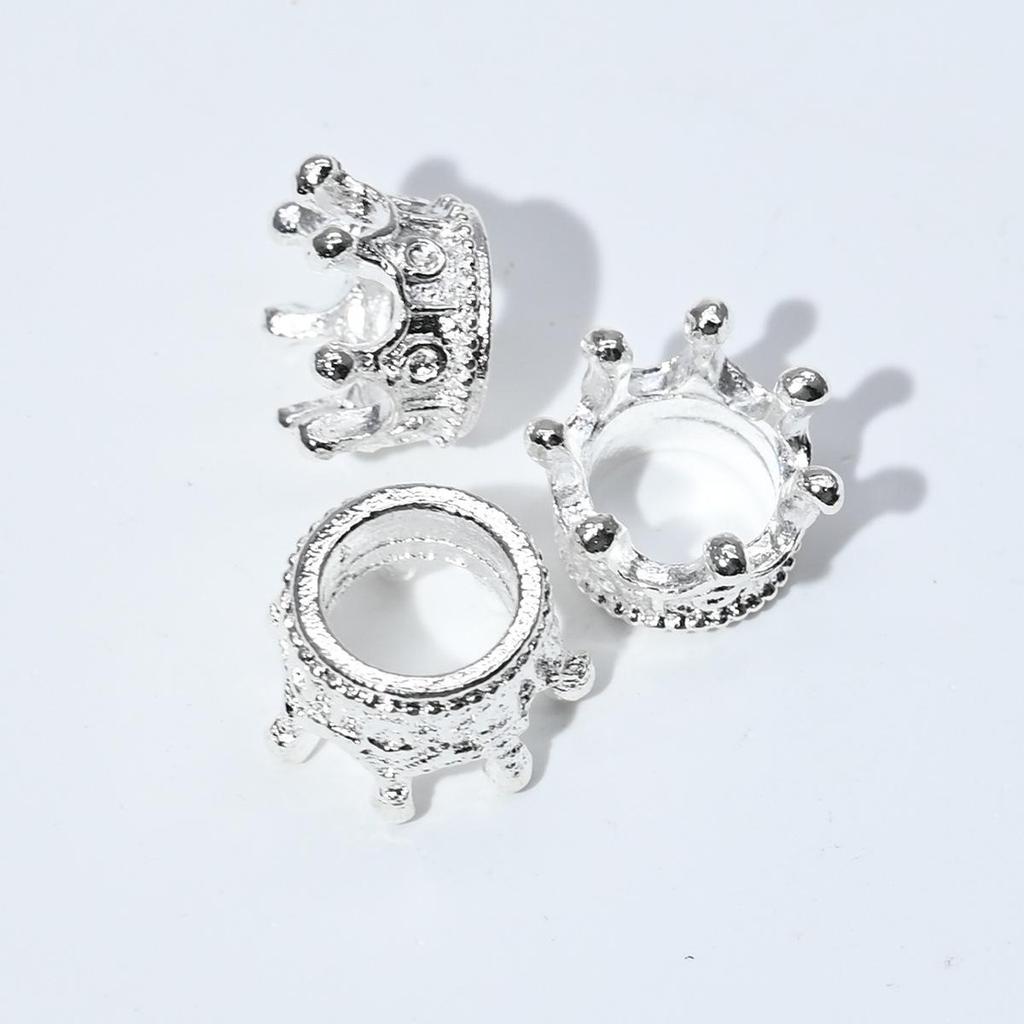 Small Crown Zinc Alloy Jewelry DIY Pendant & Bracelet Charms