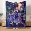 1pc Addams Family Wednesday4 Blanket, Gift, for Men and Women, Soft Blanket, Good for Sofa Bed Couch Travel, Lightweight Flannel Blanket