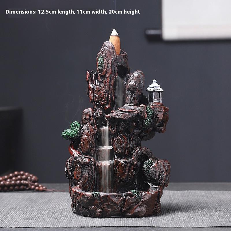 Incense Holder Ceramic Incense Burner Creative Ornaments for Backflow Incense Burner