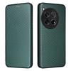 Carbon Fiber Magnetic Leather Flip Cover Case for Oneplus 13 12 12R 11R 10 9 Pro 8T 8 Pro 7T 6T Nord4 Shell Wallet Card Holder