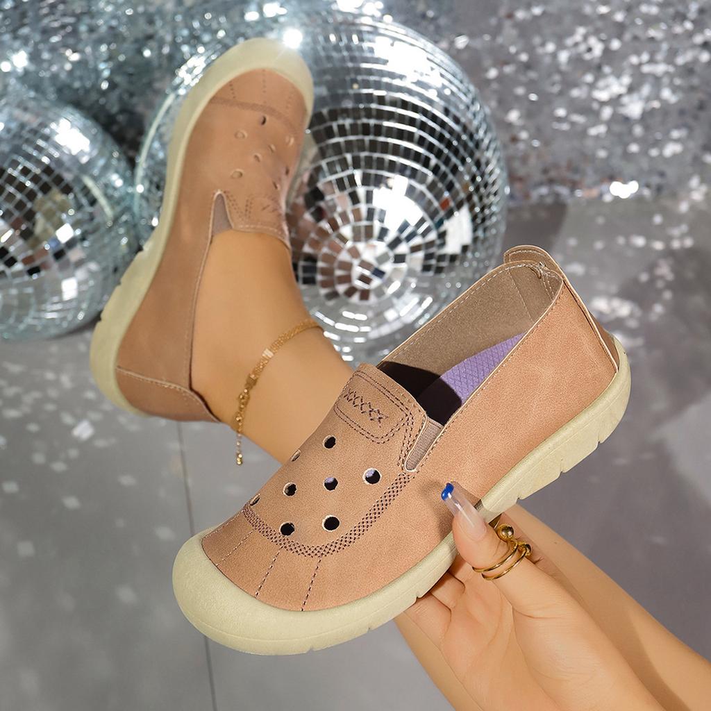 Shoes for Women 2025 Summer Outdoor Casual Ladies Single Shoes Breathable and Comfortable Shoes