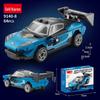 6-in-1 Kids' Building Block Set: Train, Robot, Tank, Police - Compatible Blocks for Boys & Girls