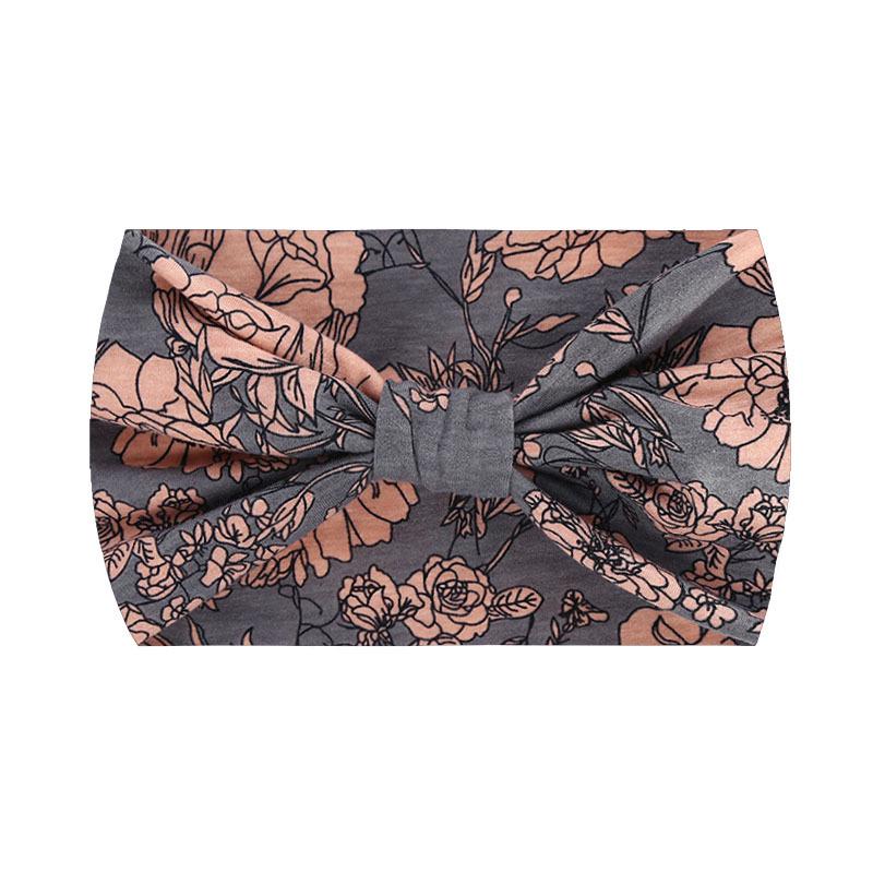 European & American Wide Elastic Yoga Headband - Sweat-Wicking & Absorbing for Fashionable Sports & Cycling