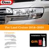 2 Pcs For Toyota Land Cruiser 2014- Car Headlight Tint Black Protective Film Protection Transparent TPU Sticker Accessories