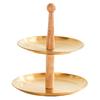 Round Metal Dessert and Fruits Tray Modern Stainless Steel Candy Fruit Display Holders for Home and Event Decoration