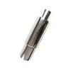 Silenziatore per tubo di scarico per auto in acciaio inossidabile 304, punte per tubo di scarico risonatore, ingresso da 2", uscita da 3,4", lunghezza da 14,5".