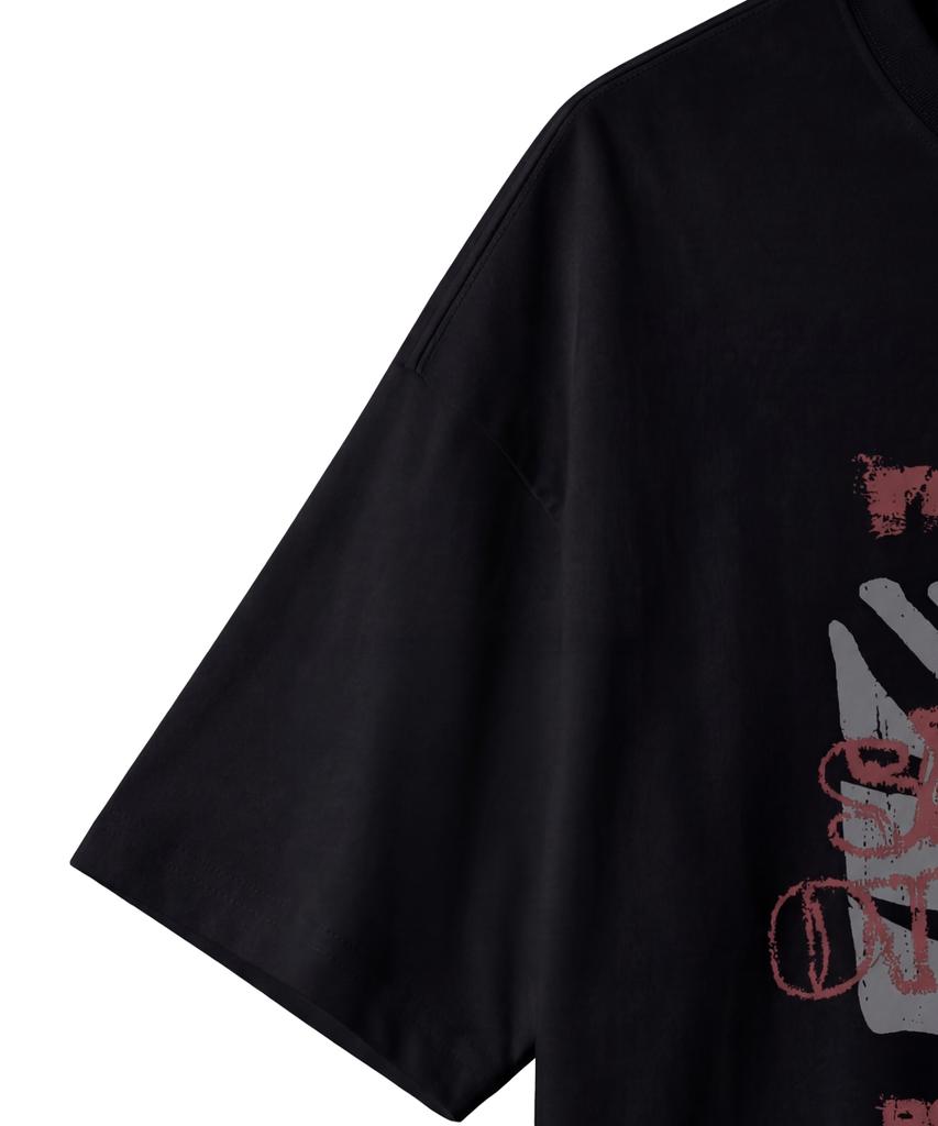 IDWS No Signal T-Shirt Black